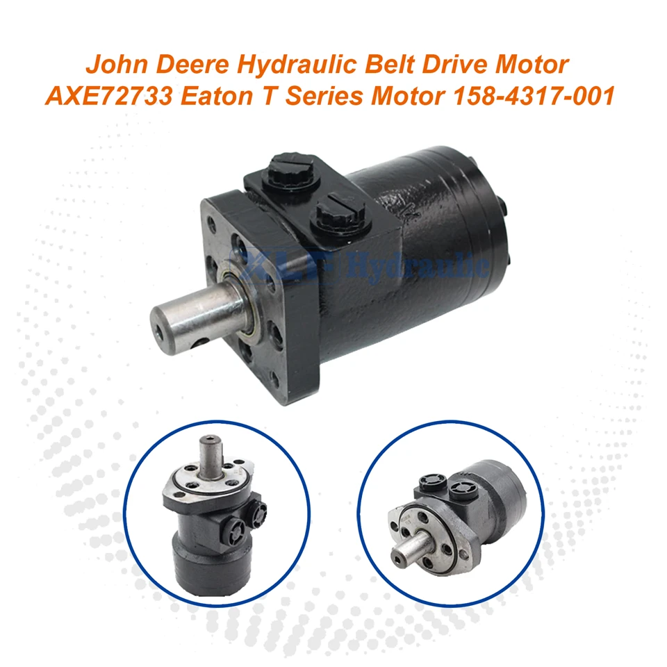 Eaton T Series 158-4317-001 Hydraulic Belt Drive Motor AXE72733